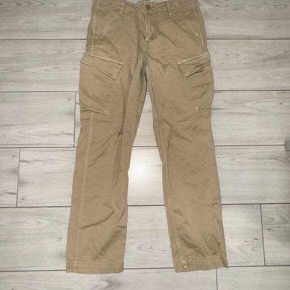 Levi's XX Cargo Taper pants waist 29 inches and length 32in a beige color fea